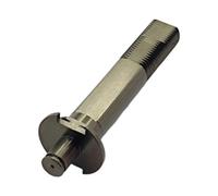 SageFurned Eje de engranaje principal para carrete de cebo Daiwa Tatula SV TW HD 150/200, eje de aleación de aluminio con tuerca, plateado, compatible con Tatula 14-17 Series