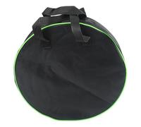 SageFurned EV - Bolsa de almacenamiento para cable de carga de coche para acampar al aire libre, tela Oxford 1680D con asa, 37 x 37 x 10 cm, color negro y verde