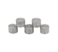 SageFurned Filtro de malla de acero inoxidable de repuesto para lanza de espuma, 5 unidades, 3000 PSI, accesorios para limpiador de alta presión, 14 x 10 mm, plata