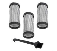 SageFurned Filtro HEPA lavable, para aspiradora de colchón JIGOO T600, accesorios prácticos, filtros reutilizables de plástico y papel con cepillo de limpieza
