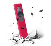 SageFurned Funda de silicona suave para Logitech Spotlight Presenter Remote a prueba de golpes con parte trasera texturizada y cordón de acceso a los botones, color rojo