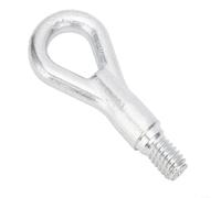 SageFurned Gancho de remolque para 3 E36 E46 7 E38 8 E31 Z3 para Mini Smart OE 72151965186, metal plateado, fácil montaje, 1 unidad