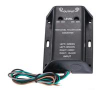 SageFurned High Low Adapter Subwoofer Converter für Auto Radio Endstufe 2 Kanal Chinch Adapter Kabel auf Quadlock Ausgang Verlängerungskabel High-Low