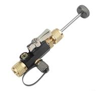 SageFurned HVAC - Herramienta de extracción de núcleo de válvula de 1/4 pulgadas para R22 con cristal de visión, imán de aleación de cobre, juego de herramientas (A)