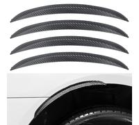 SageFurned Juego de 4 ampliadores de rueda universales de 33 cm, protección contra salpicaduras de goma blanda para Fender, resistente y flexible para proteger contra la suciedad y la grava