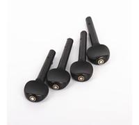 SageFurned Juego de 4 clavijas de violín de ébano para violín de 44 a 18 y clavijas de afinación de madera maciza para una calidad de sonido óptima y durabilidad