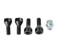 SageFurned Juego de 4 tornillos de llanta de aluminio M14 x 1,25 mm, cónicos, 60 grados, repuesto para BMW para Mini Hatch para cabrio Coupe para roadster (M12 x 1,5)