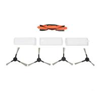 SageFurned Juego de accesorios para aspiradora, compatible con robot limpiador Wyze WVCR200S, cepillos laterales de cepillo principal de repuesto y filtros para un rendimiento óptimo (A)