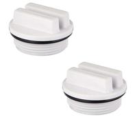 SageFurned Juego de tapas de línea de retorno de piscina: 3,8 cm MIP roscado invierno con anillo de silicona compatible con SP1022C (2 piezas)