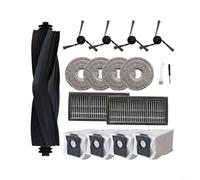 SageFurned Kit completo de 17 piezas para Dreame para X40 Ultra Master L40: cepillo principal de goma, filtros HEPA, almohadillas de fregona, bolsas de polvo para robot limpiador