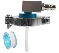 SageFurned Kit de adaptadores de purga de freno de 43 mm para cilindro maestro de freno de aluminio resistente, conexión sellada, compatible con Toyota y lexus(B)