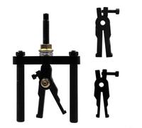 SageFurned Lama - Extractor de rodamientos de 3 mandíbulas para rodamientos internos de 13-75 mm y rueda de inercia, rodamiento de guía de acero endurecido con limpiador de bolas
