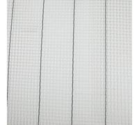 SageFurned Latch Hook Alfombra Lienzo Malla Lona 50 x 100 cm para DIY Rug Making Tapiz Decoración de Pared Artesanía Blanco Tejido de Malla Estable