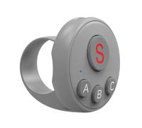 SageFurned Mando a distancia para cámara de acción DJI, duración de batería de 25 horas, alcance de 10 m, repuesto para iOS y Android, accesorio ligero para cámaras deportivas, color negro