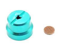 SageFurned Medidor de carrete de aleación de aluminio para Shimano SLX DC Half Moon Cap Baitcast Reel Wire Nut, 1 juego
