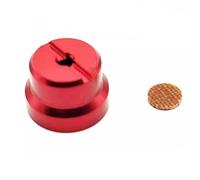 SageFurned Medidor de carrete de aleación de aluminio para Shimano SLX DC Half Moon Cap Baitcast, tuerca de alambre compatible con rueda de caída de agua, 1 juego