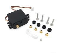 SageFurned Mejora del motor de engranaje de metal para Feiyue FY01 RC Auto - Alta velocidad de 3 hilos de repuesto para coches de juguete Hobby Racing & DIY Negro (FY-S5 Five)