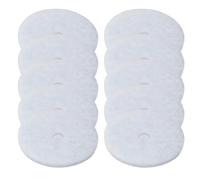 SageFurned Pack de 10 filtros para Maico ZF 0093.0758, clase G2 (DIN EN 779), apto para insertos ER-AK-AH-AB, retardante de fuego, fibras sintéticas, 156 x 156 x 10 mm
