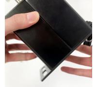 SageFurned Palanca de cambios manual para Logitech G27 G29 T300 de aleación de aluminio resistente, accesorio de simulador ergonómico con botón de carbono