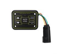 SageFurned Panel de control táctil compatible para Lippert 425306 Balanza de autocaravana, control horizontal rápido, ABS resistente, instalación Plug and Play