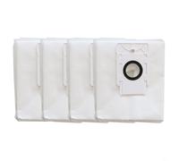 SageFurned Paquete de 4 bolsas de polvo de repuesto para aspiradora robot Verefa L11 Pro, bolsas de filtro no tejidas de 4 L, accesorios fáciles de instalar para pelo de mascotas (paquete de 4)
