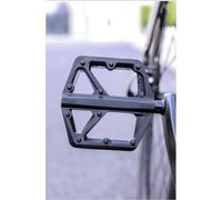 SageFurned Pedales de bicicleta antideslizantes de nailon compuesto de fibra de vidrio Dual DU rodamientos de 9 16 pulgadas, resistente a la intemperie, superficie ancha para bicicleta eléctrica