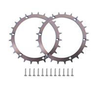 SageFurned Picos robóticos de acero inoxidable para cortacésped Bosch Indego XS 300 400 350 M700, mejora de agarre para colinas húmedas, incluye tornillos de precisión