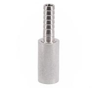 SageFurned Piedra de difusión de acero inoxidable 0,5/2 para carbonatación de cerveza y oxigenación de mosto, equipo de aireación casera (2 micrómetros)