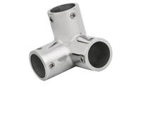 SageFurned Pieza en T de 90° de acero inoxidable 316 para pasamanos de 25 mm, resistente a la corrosión