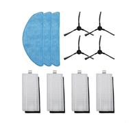 SageFurned Piezas de repuesto, para robot aspirador Tesvor S7 Pro, incluye cepillos laterales, filtros HEPA y paños de lavado para fregona, juego de mantenimiento (B)