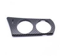 SageFurned Portavasos de coche para BMW Serie 1, soporte doble para bebidas con acabado de fibra de carbono, borde negro, compatible con almacenamiento de bolsillo de puerta BMW Serie 1, fácil de