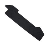 SageFurned Protector de cadena de bicicleta de silicona, protector de marco, lámina negra 220 x 53 mm para tubo de abajo contra golpes de piedras y arañazos