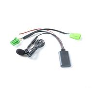 SageFurned Receptor inalámbrico 5.0 AUX con micrófono para Jaguar para Land Rover Range Rover HD Audio Manos Libres Negro