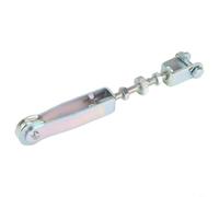 SageFurned Regulador de cable galvanizado para frenos de remolque con polea de inversión para un fácil montaje y un rendimiento de frenado seguro de 240 mm
