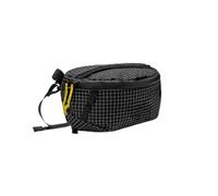 SageFurned Riñonera deportiva impermeable para Dyneema, ligera, con múltiples bolsillos, 23 x 11 x 7 cm, compatible con mochila, color negro