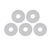 SageFurned Válvula de descarga de inodoro con junta de goma, 2.85 pulgadas de diámetro, compatible con modelos Siamp 45 y Storm 33A, color blanco