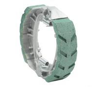 SageFurned Zapatas de freno de metal reforzado para CG125 para gy6 125 JH70 y 110cc Scooter eléctrico freno de tambor delantero con ranuras de ventilación duradero (verde)