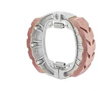 SageFurned Zapatas de freno de metal reforzado para CG125 para gy6 125 JH70 y 110cc Scooter eléctrico freno de tambor delantero con ranuras de ventilación duradero (rojo)