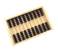 SAGELSHN Abaco Portátil Robusto Ábaco Chino De 10 Dígitos Y Cuentas, Herramienta Conteo Matemático For Principiantes, Aprendizaje Educativo, 1 Unidad Educativos Matemáticas