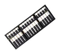 SAGELSHN Abaco Portátil Robusto Ábaco De Madera Retro 17 Columnas, Chino For Estudiantes, Herramienta Tradicional Aprendizaje Matemáticas, Aritmética Y Conteo Educativos Matemáticas