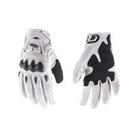 SAGELSHN Guantes Invierno Guantes Llenos De Grasa Motocicleta Bicicleta Equitación Carreras Al Aire Libre Antideslizantes(White,XL)