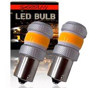 SageSunny Bau15s PY21W LED Bombilla para automóvil OBD 7507 Intermitente Naranja Ámbar 3000K Error anti Canbus 1156 5009 DRL Luces de circulación diurna Luces exteriores DC 9-60V - Garantía de un año