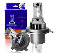 SageSunny Bombilla H4 Bi LED, 40W 14000LM 6500K Blanco h4 Luces de cruce y luces altas, Faros de automóviles y motocicletas, Plug & Play, Garantía de 2 años, lot de 2