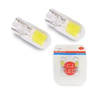 SageSunny W5W 501 194 Bombilla LED 6V 6000K Blanco T10 168 2825 Bombillas LED para luz interior de coche Luz de marcador lateral Luces de matrícula (2 piezas)
