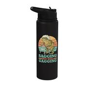 Sagging But Still Náuseas Rana Divertidas Mujeres Inapropiadas Stainless Steel Insulated Water Bottle