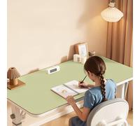SAGIDAR 50x120cm 60x100cm Almohadilla De Escritorio, Tapete Mesa Escritorio para Escribir Antideslizante Y No Se Desplaza, Espesor 3.5mm Alfombrilla De Ratón Durable Y No Dañado(Green,60x120cm)