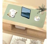 SAGIDAR Estera De Protección Escritorio Espesor 3.5mm, Tapete Mesa Escritorio para Escribir Protección Ocular, 5 Colores Disponibles, Impermeable Y Antideslizante Tapete De Escritura(Green,40x120cm)