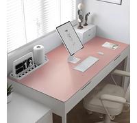 SAGIDAR Protector Escritorio Infantil, Tapete De Escritura para Oficina, Trabajo, Jugadores, Espesor 3.5mm, Accesorios para El Hogar, No Colapsará Después De Un Uso Prolongado(Pink,60x100cm)