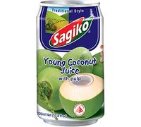 Sagiko Bebida de coco pack 24 x 320 ml 0.32 ml - Pack de 24