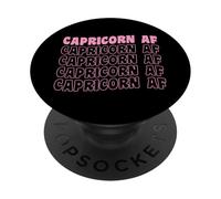 Sagitario AF Retro Vintage Style Capricornio Signo del Zodiaco PopSockets PopGrip Adhesivo
